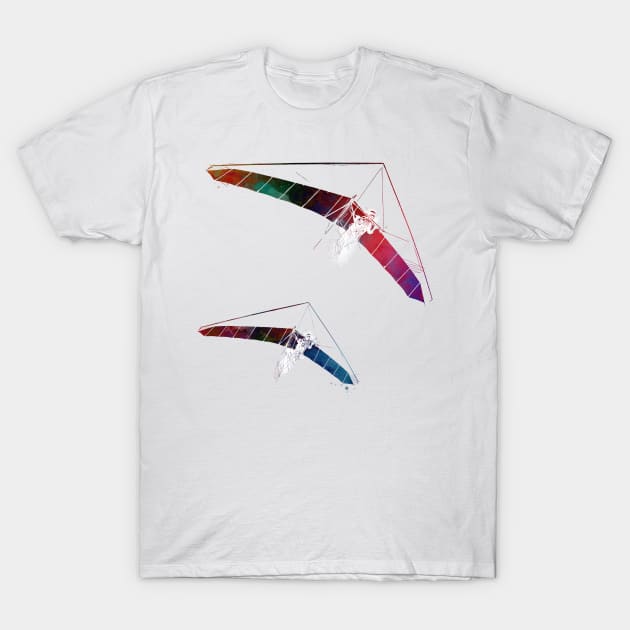 paraglider sport art #paraglider T-Shirt by JBJart